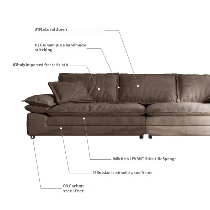 Matte Fabric Sofa