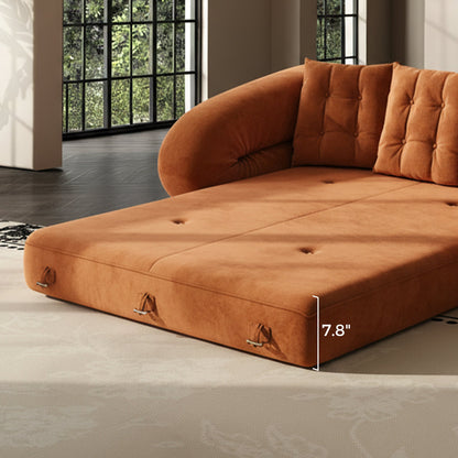 Citrus Roll Corduroy Compressed Sofa Bed
