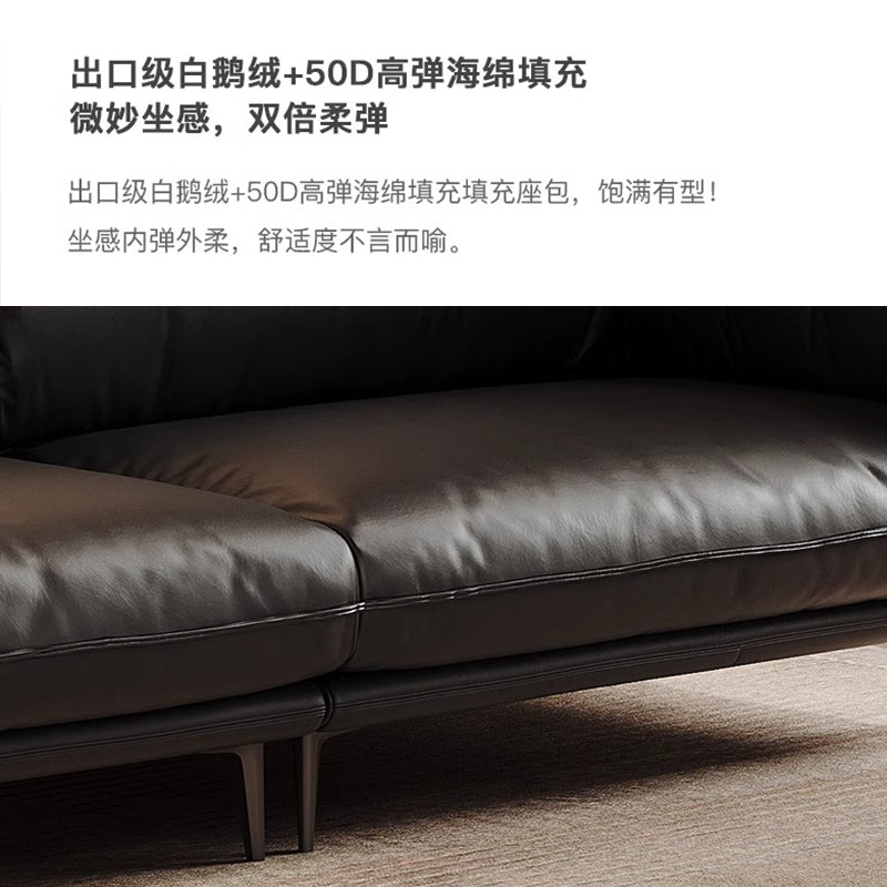 Retro Oil Wax Leather Sofa