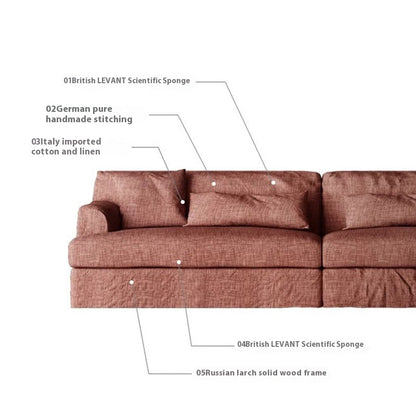 High End Luxury Cotton Linen Sofa