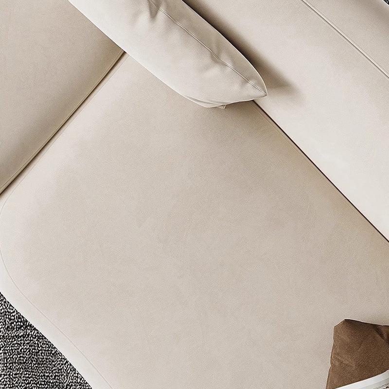 Matte Cloth Curved Sofa