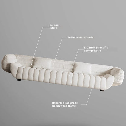 Suede Sofa