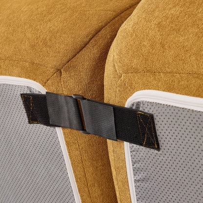 Marigold Sherpa Fleece Compressed Sofa