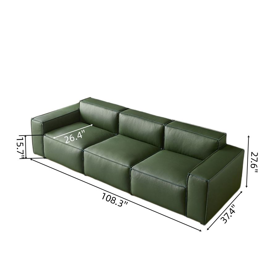Char Leather sofa