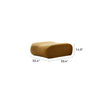 Marigold Sherpa Fleece Compressed Sofa