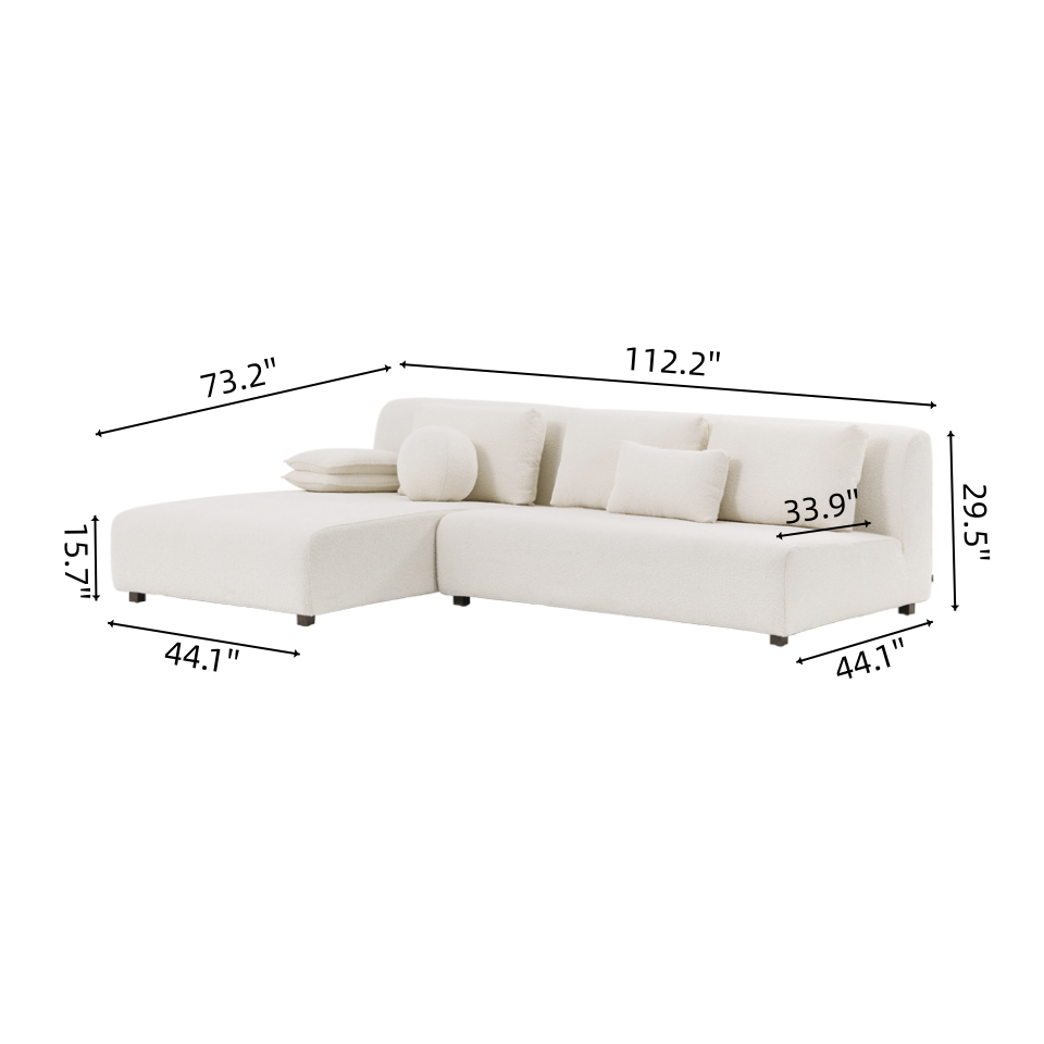 Wabi-Sabi L Shaped Sectional